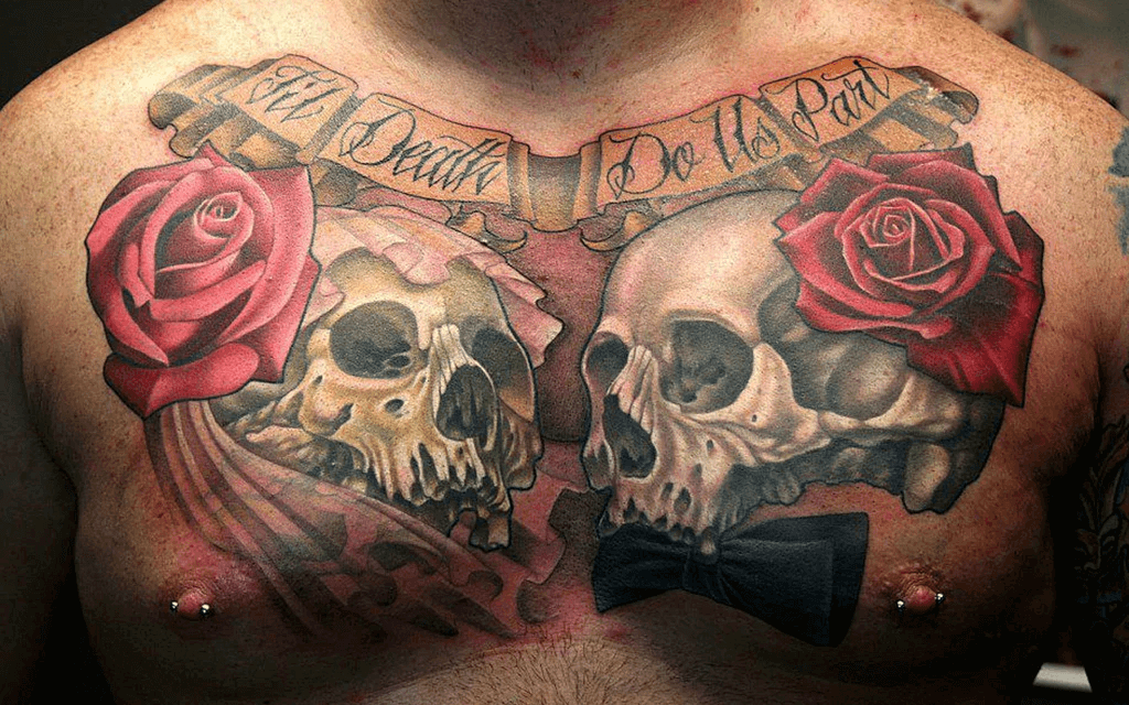 chest piece tattoo ideas for men 0028