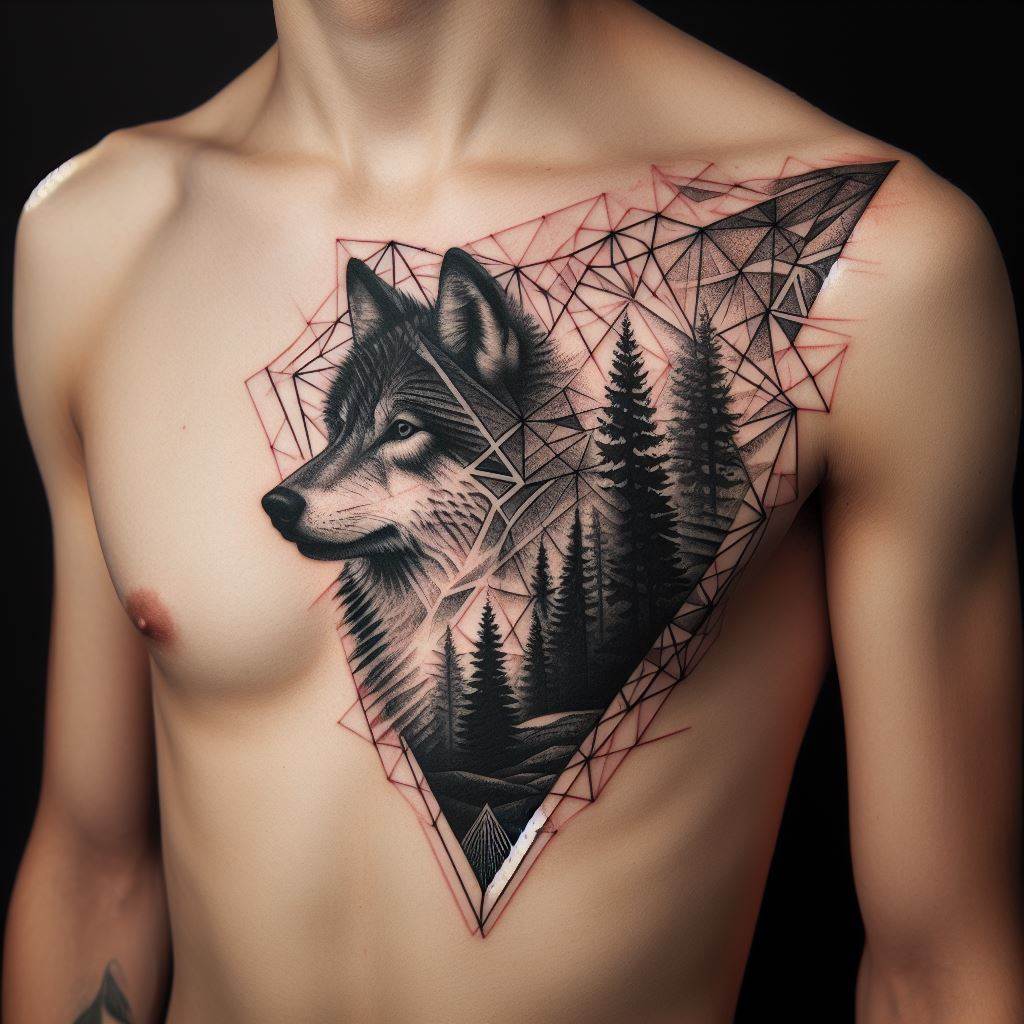 chest piece tattoo ideas for men 0072