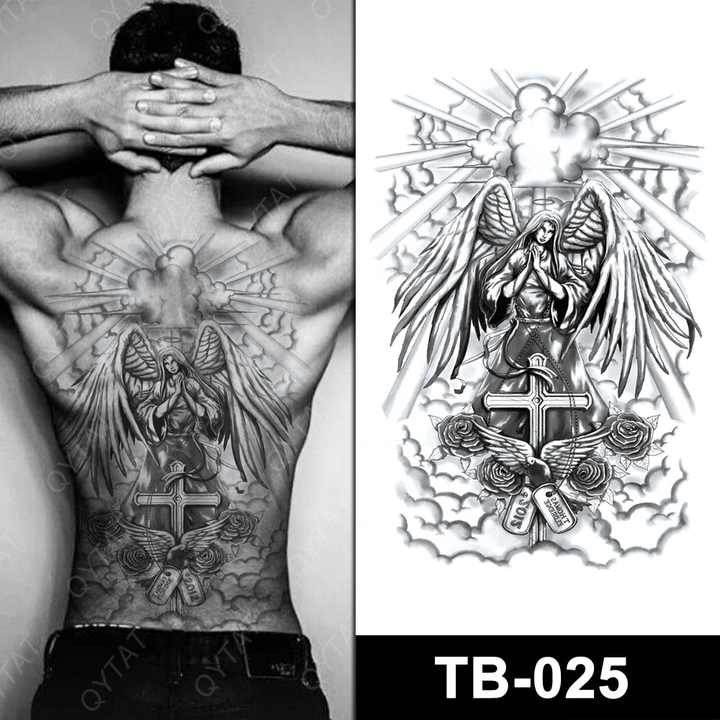 chest piece tattoo ideas for men 0099