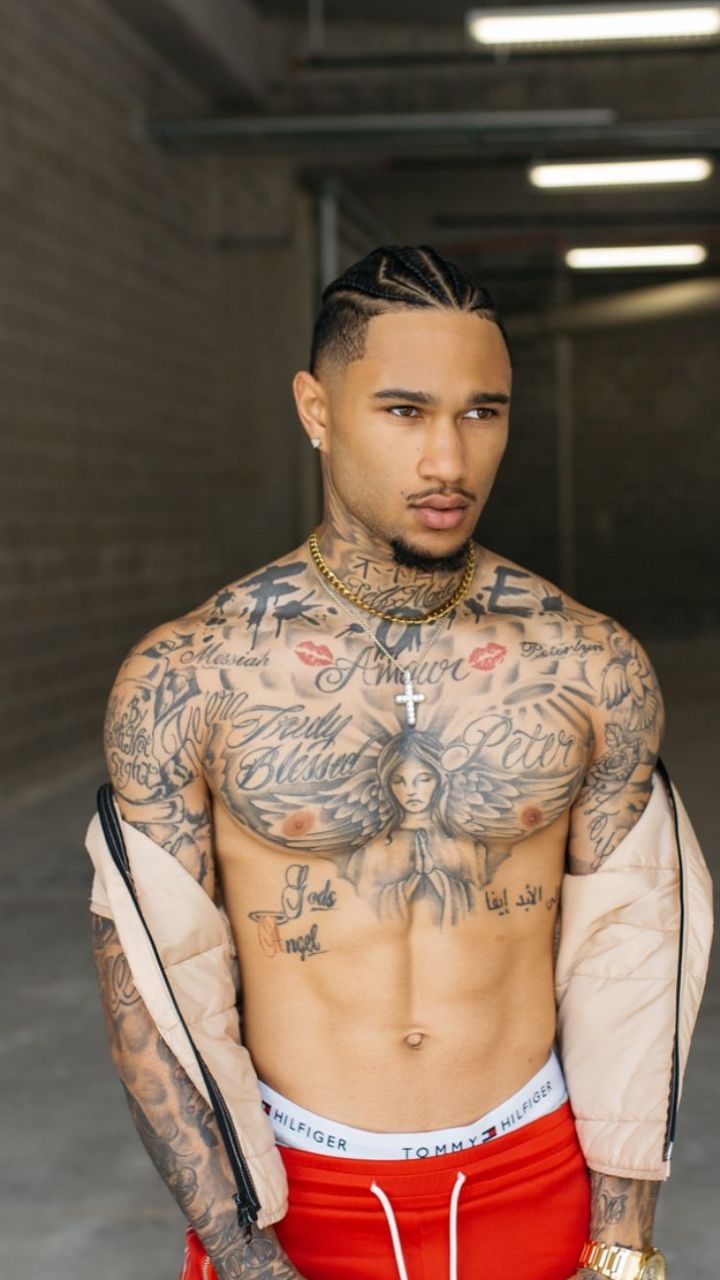 chest tattoo ideas for black men