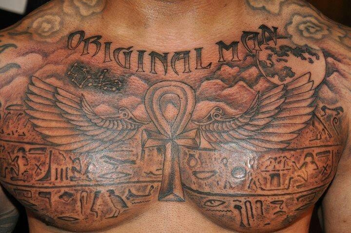 chest tattoos for black men 0024