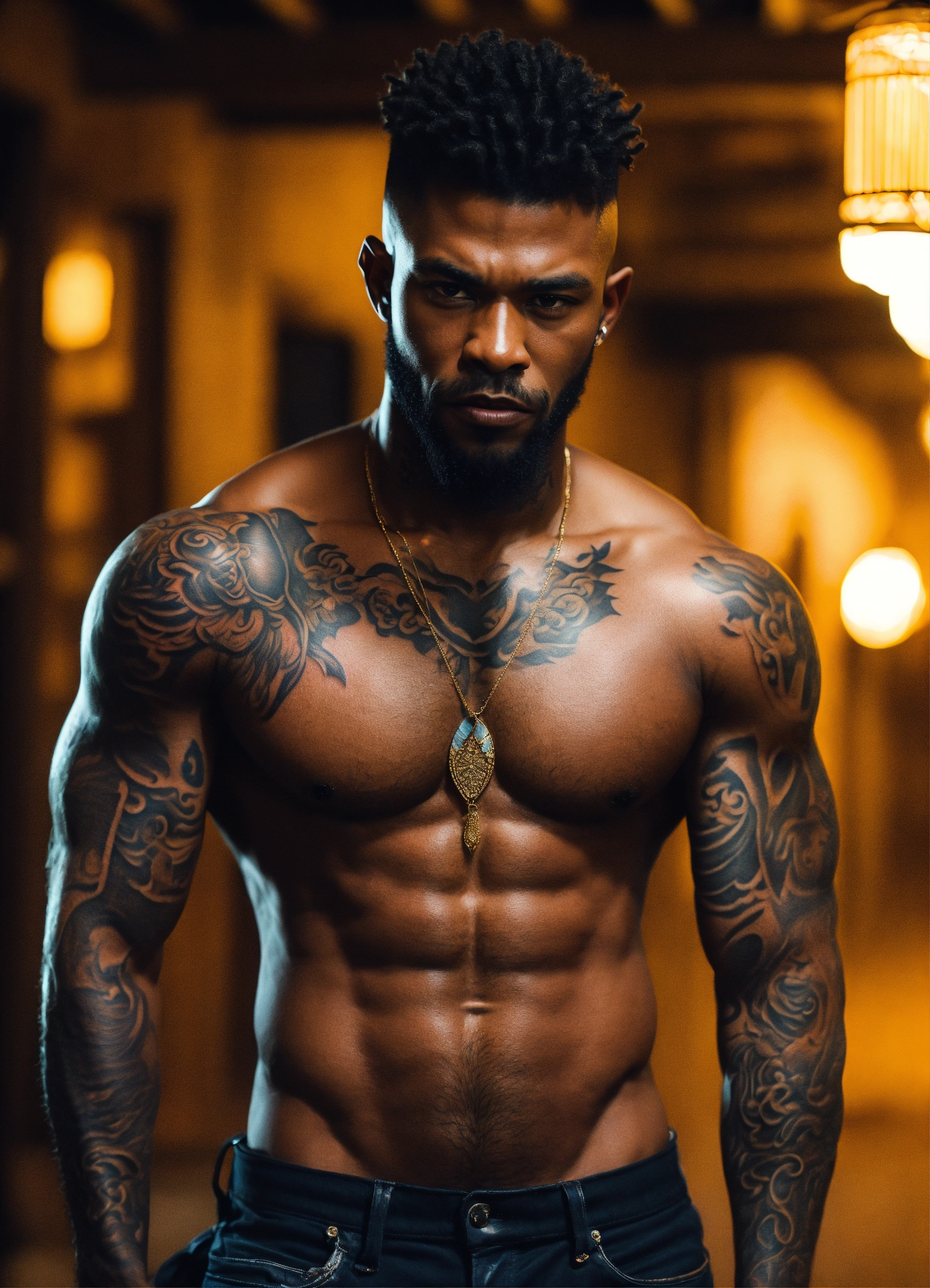 chest tattoos for black men 0029