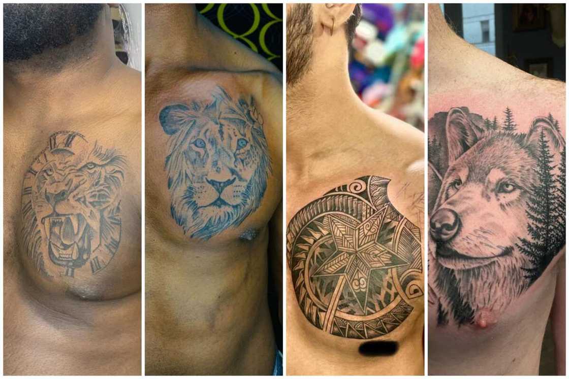 chest tattoos for black men 0030