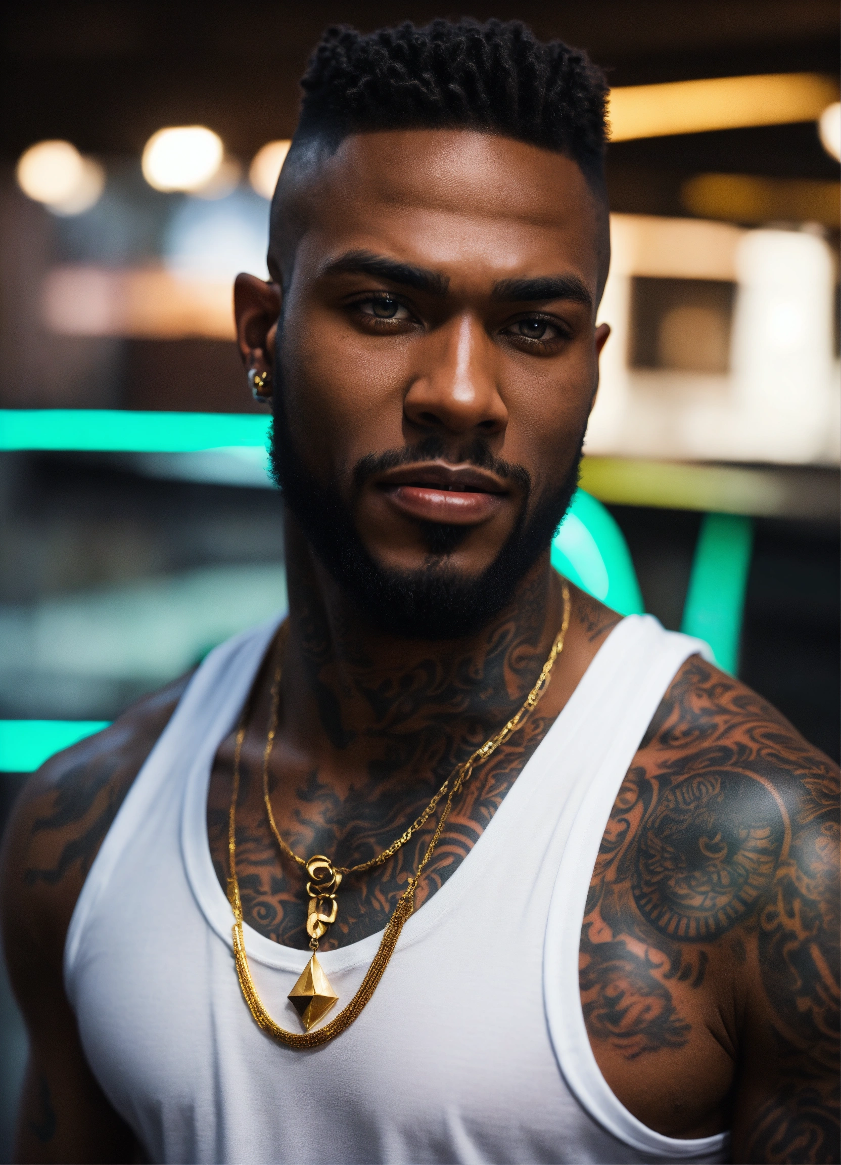 chest tattoos for black men 0042