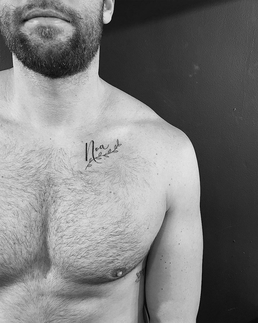 chest tattoos for black men 0060