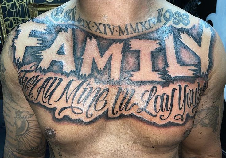 chest tattoos for black men 0062