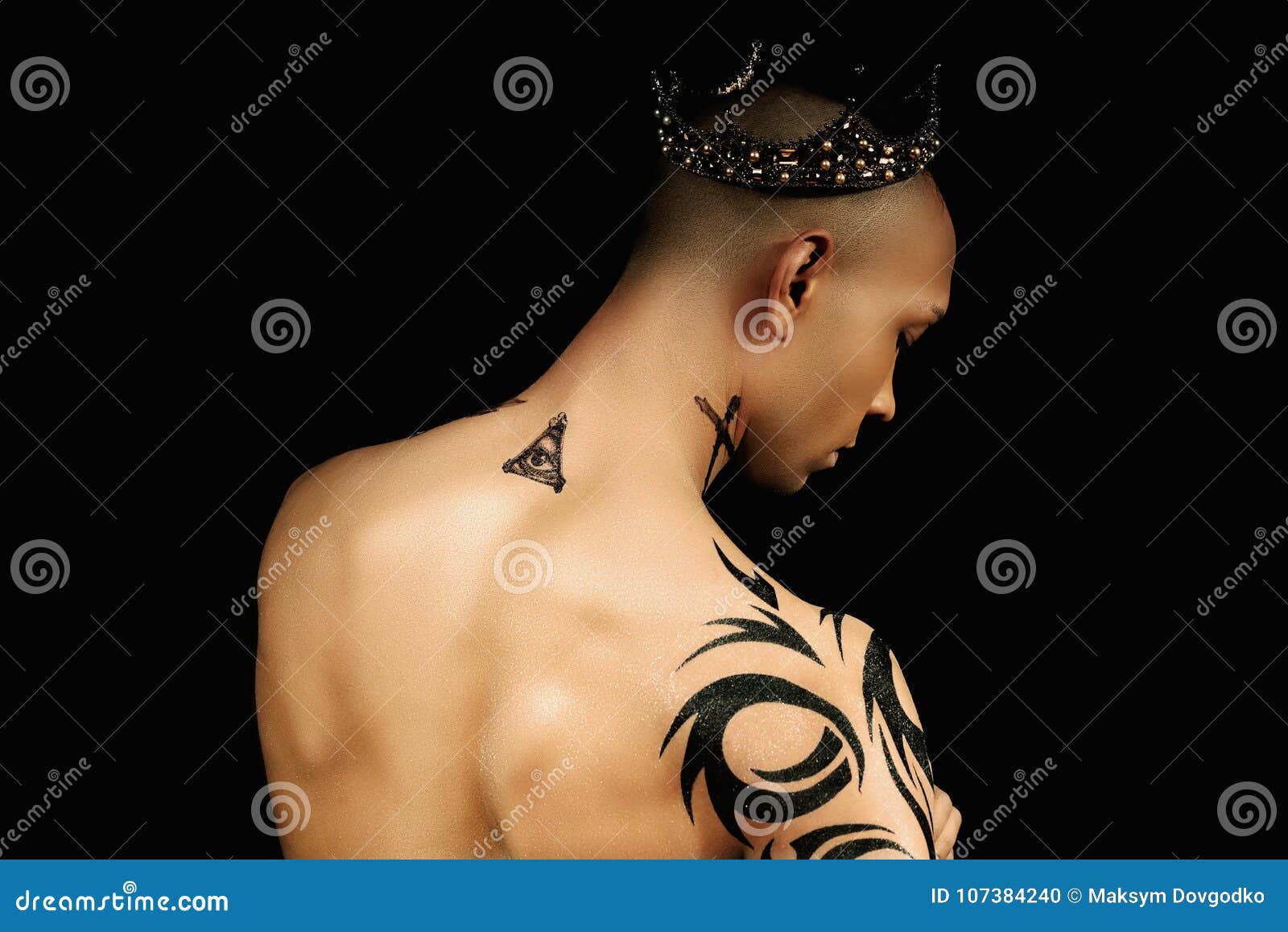 chest tattoos for black men 0074