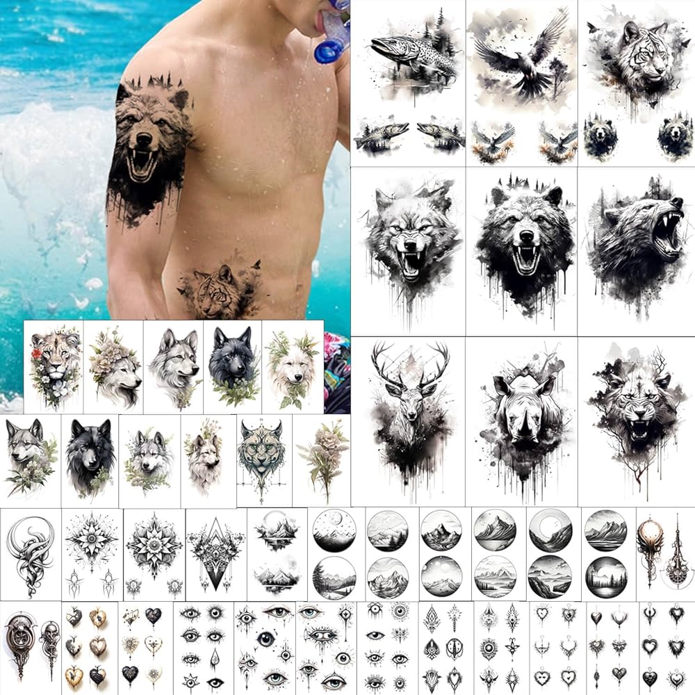 chest tattoos for black men 0087