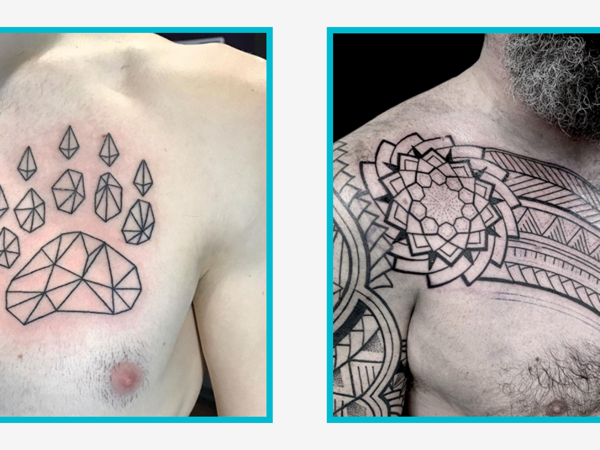 chest tattoos for men wings 0021