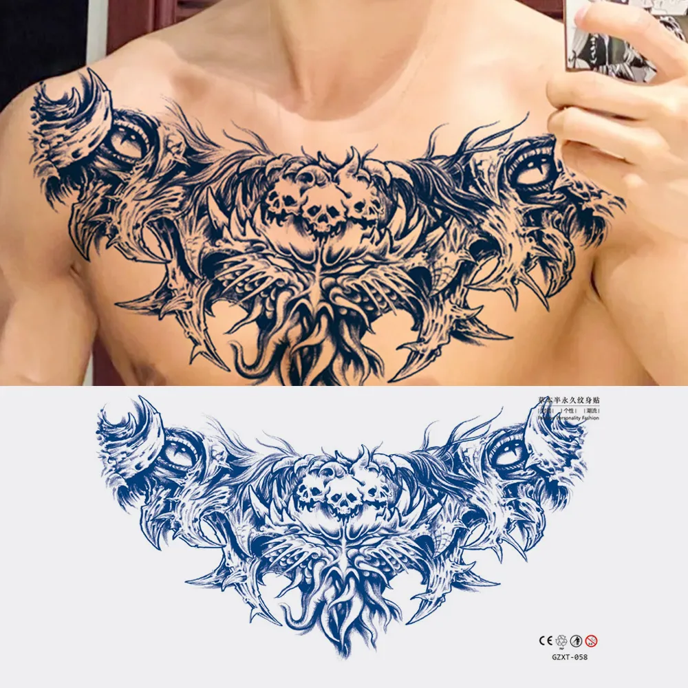 chest tattoos for men wings 0031