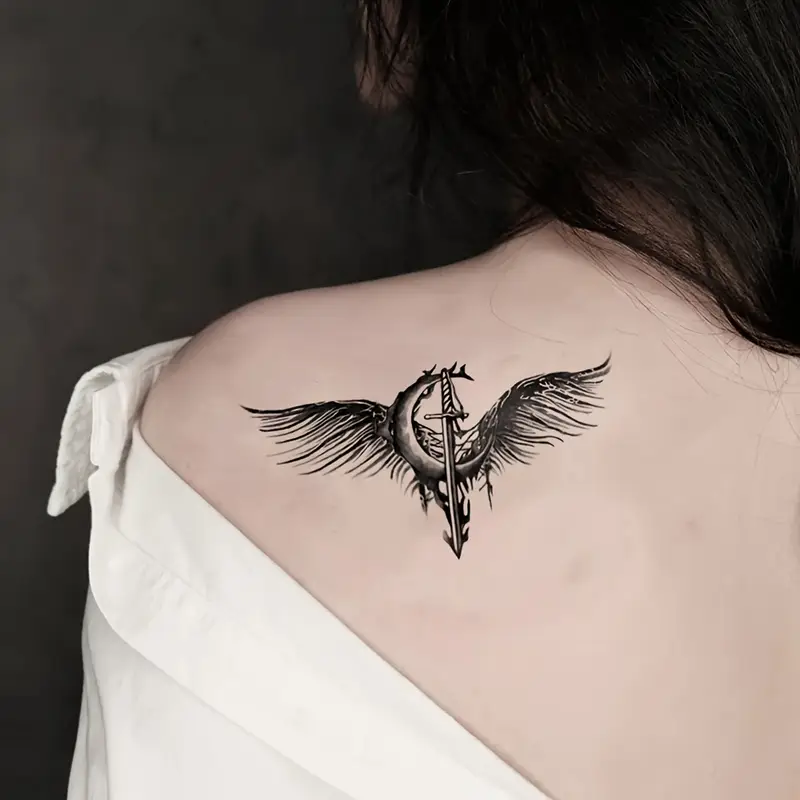 chest tattoos for men wings 0069