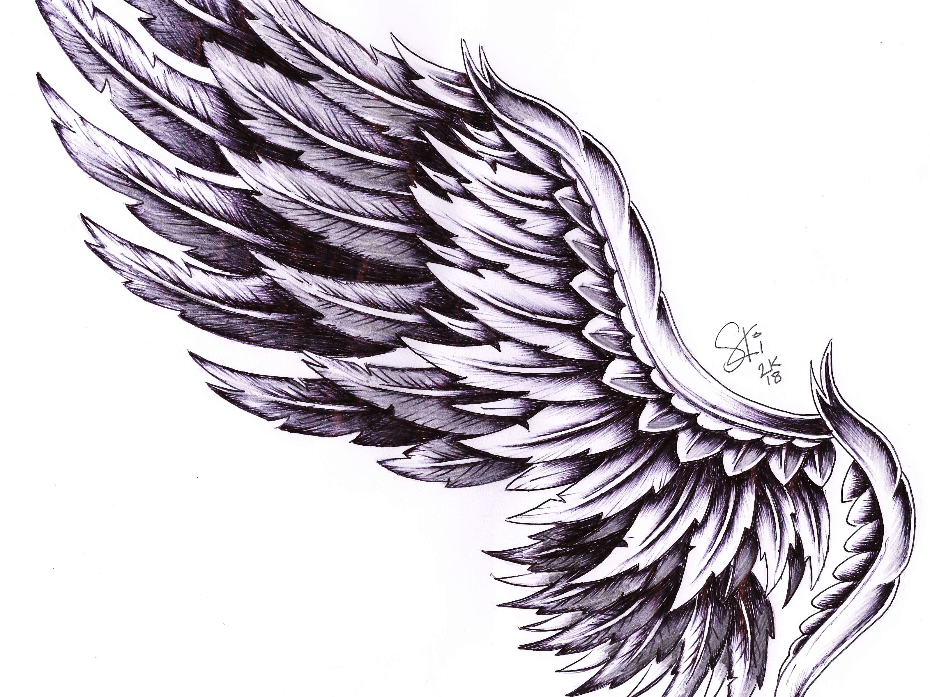 chest tattoos for men wings 0092