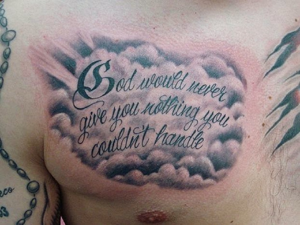 chest tattoos for men with clouds 0010