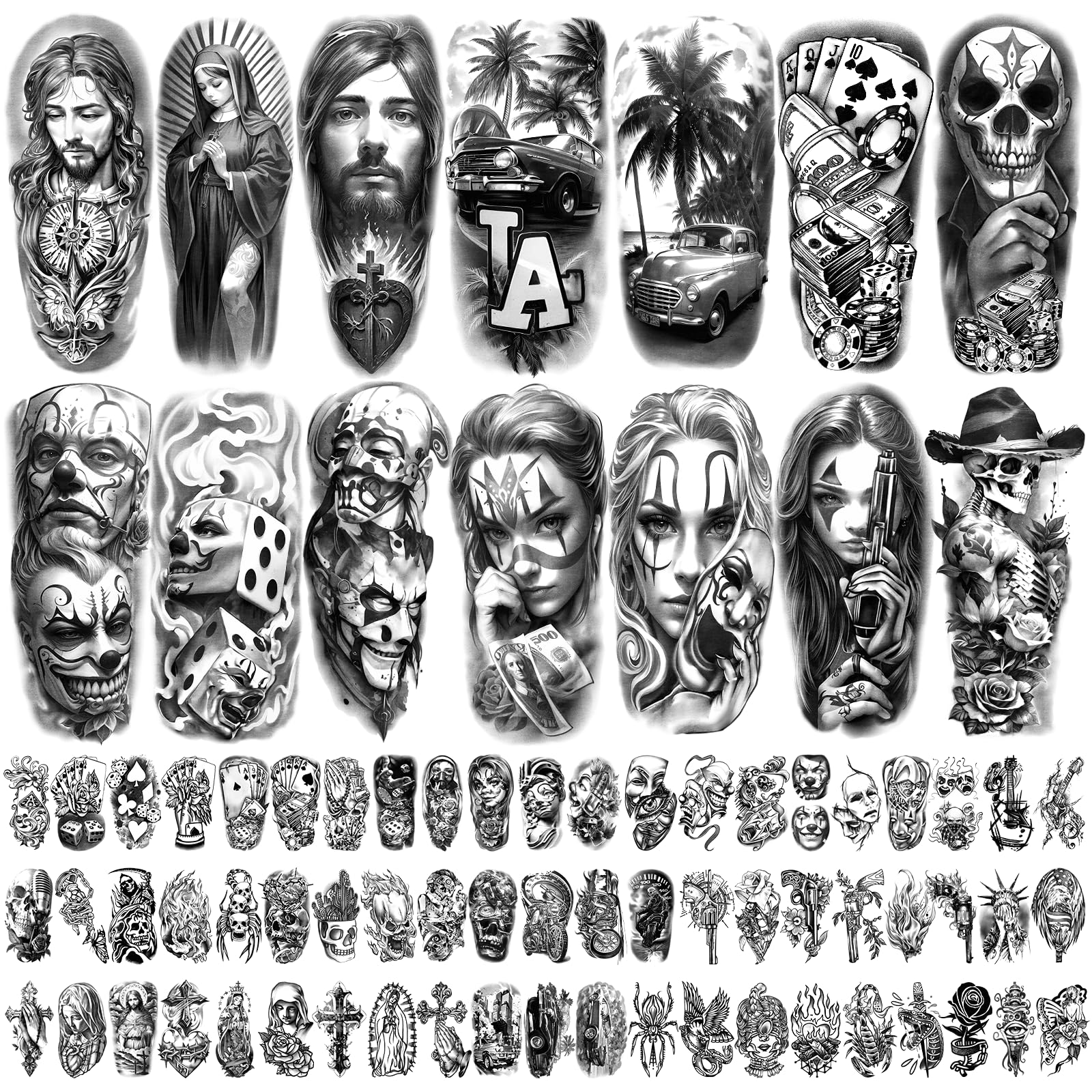 Chicano chest tattoos for men 0013