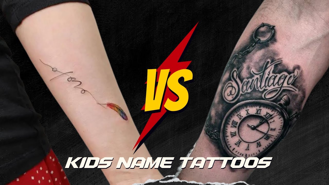 childrens name tattoos for men 0015