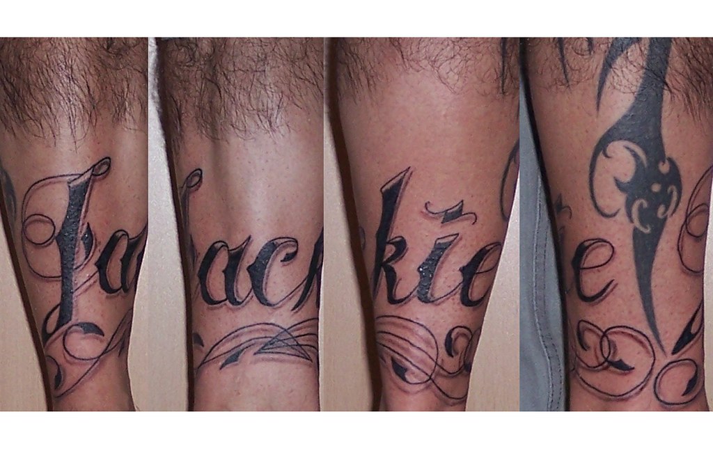 childrens name tattoos for men 0035