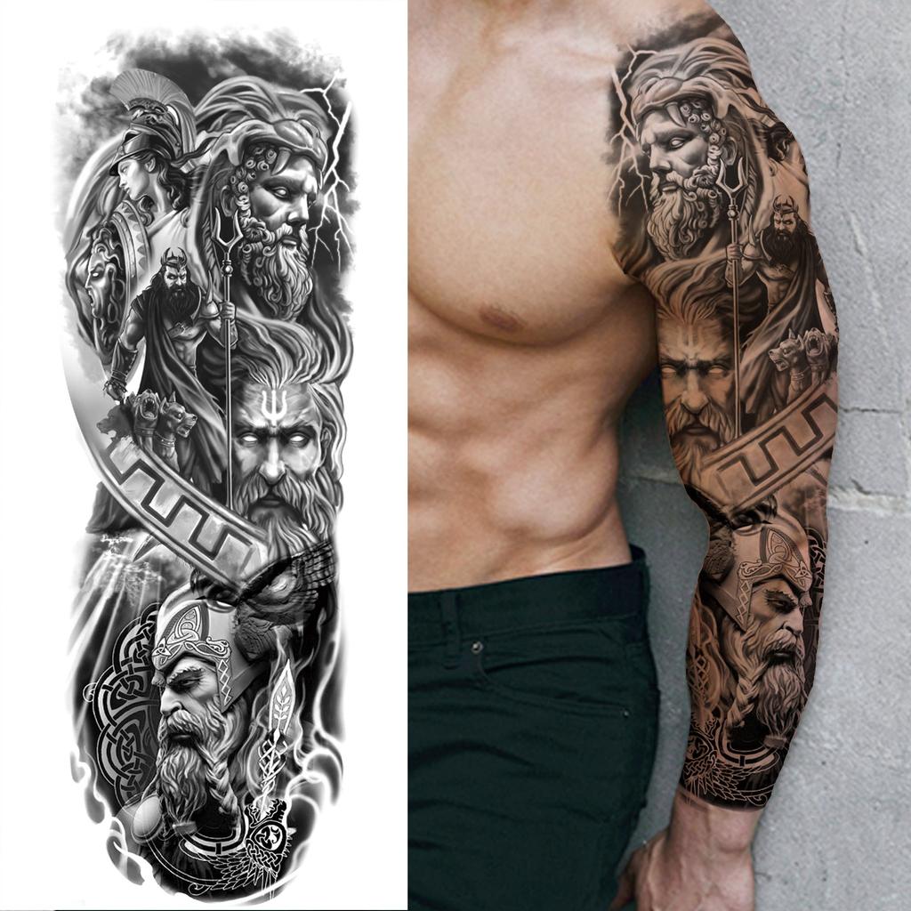 choosing styles for greek god tattoos for men.