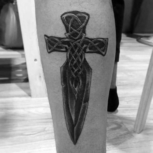 Christian thigh tattoos for men 0049