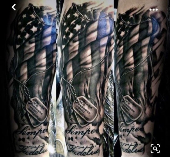 Christian thigh tattoos for men 0079