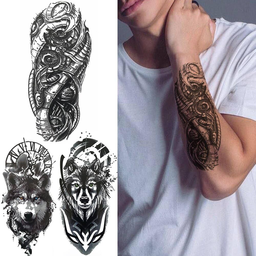 clock tattoos for men 0035