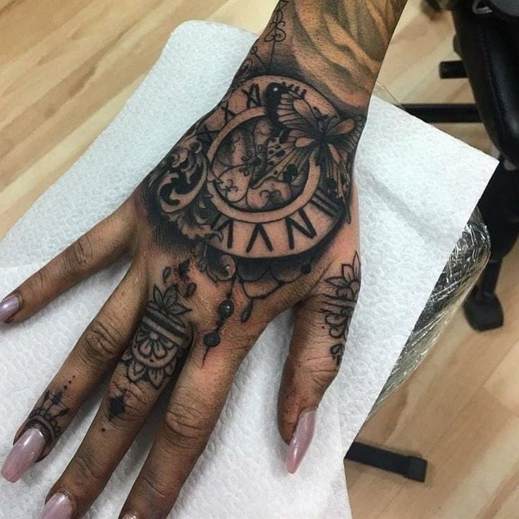 clock tattoos for men 0081