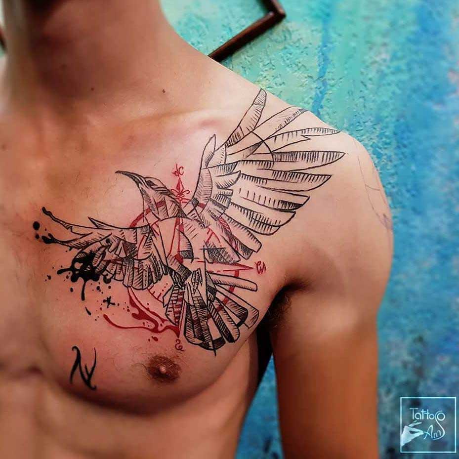 collar bone tattoos for men 0040