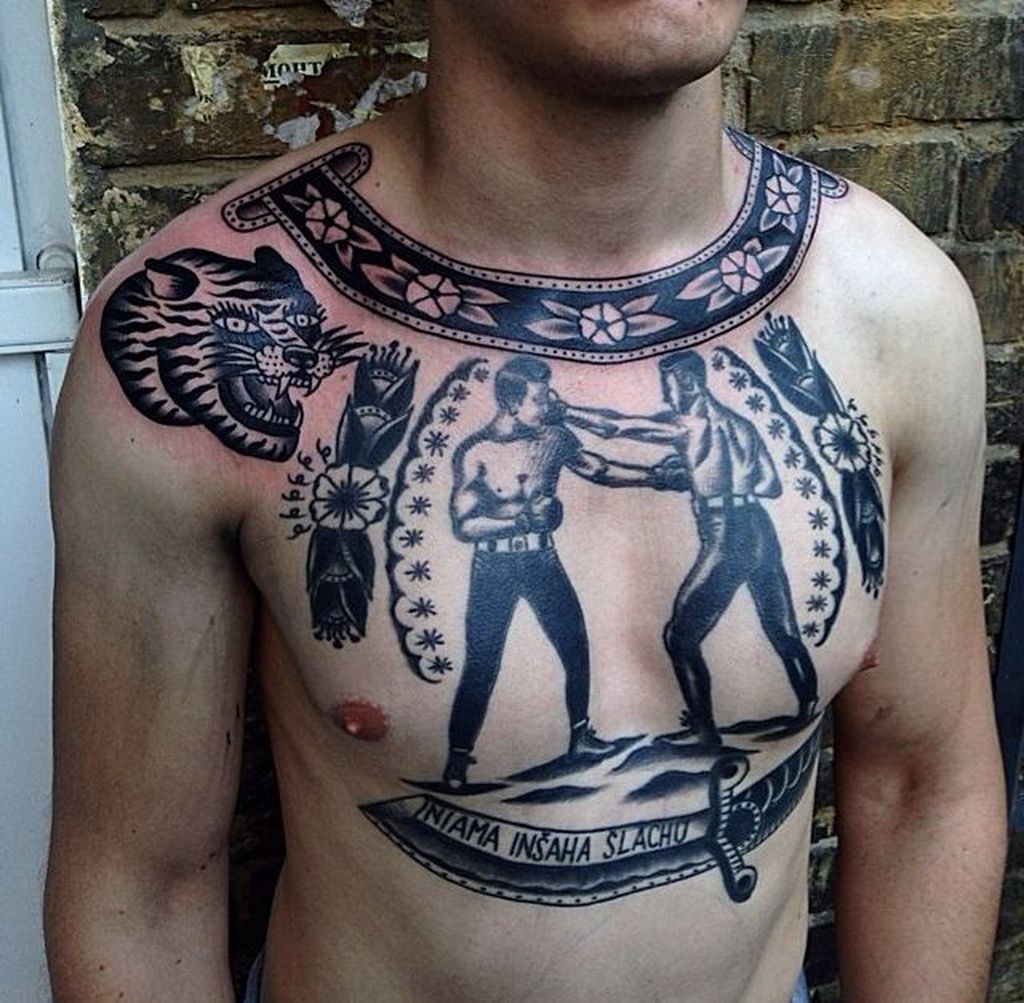 collar bone tattoos for men 0051