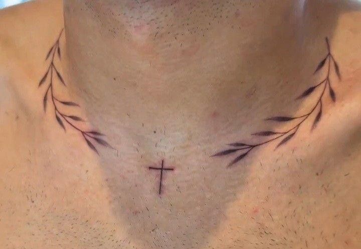 collar bone tattoos for men 0088