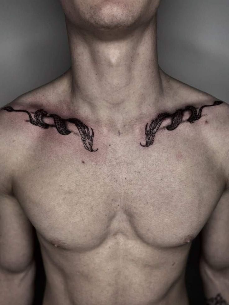 collar bone tattoos for men 0092