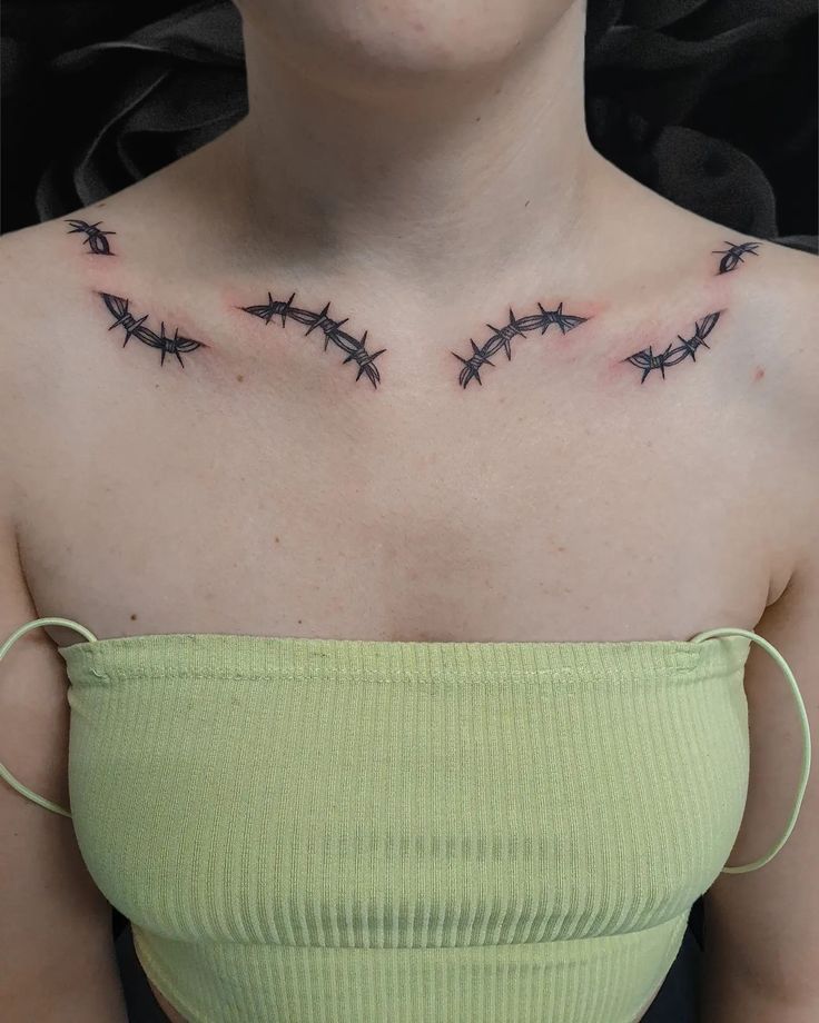 collar bone tattoos for men 0098