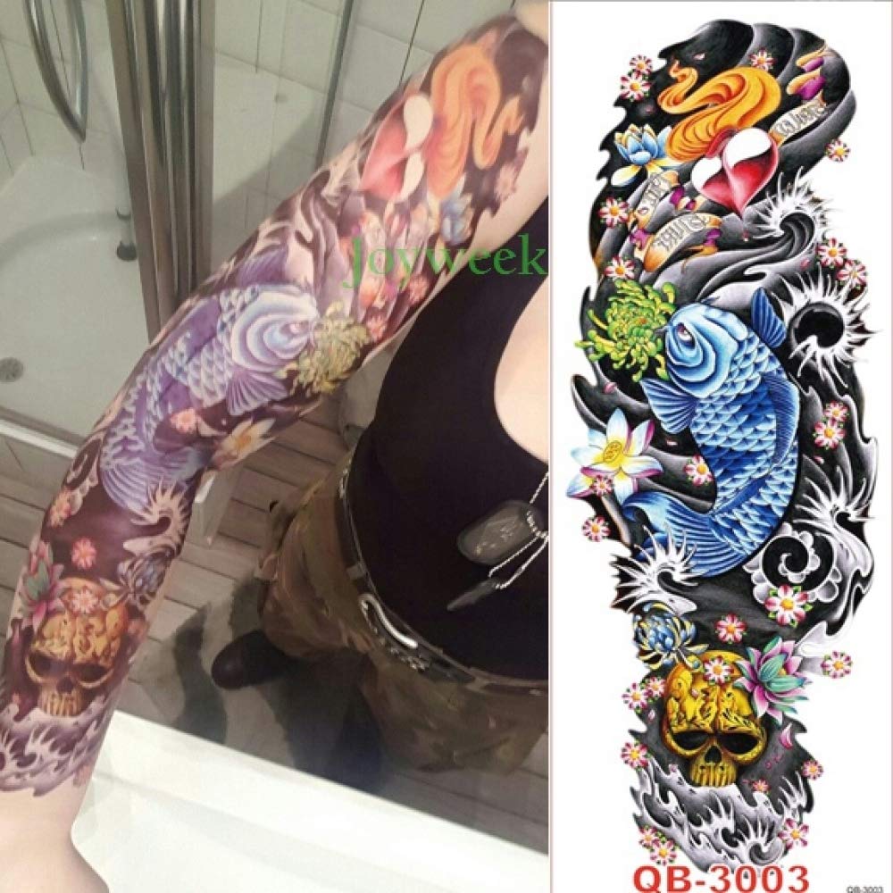 colorful sleeve tattoos for men 0053