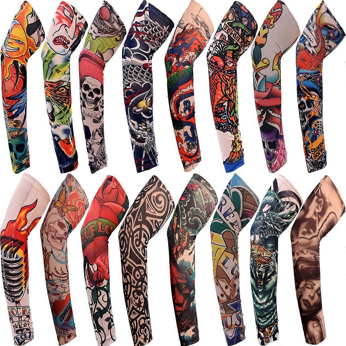 colorful sleeve tattoos for men 0058