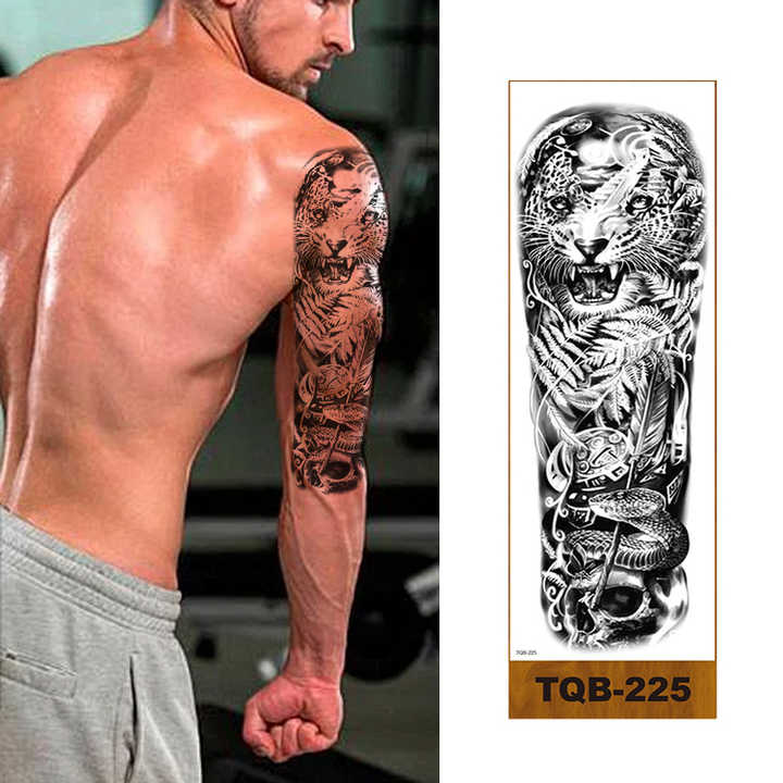 colorful sleeve tattoos for men 0085