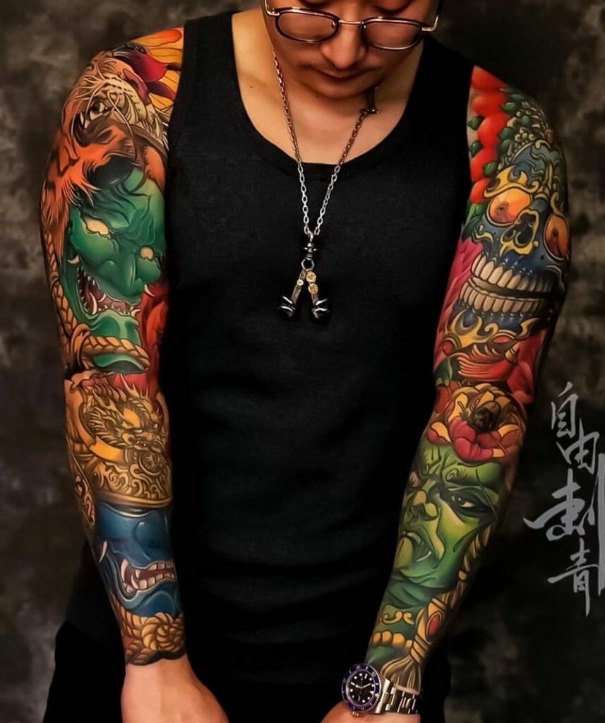 colorful tattoos for men 0034