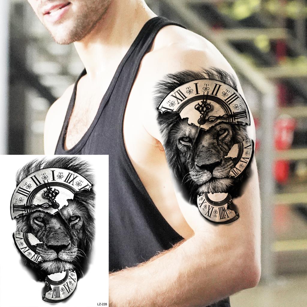 compass chest tattoo for men 0062