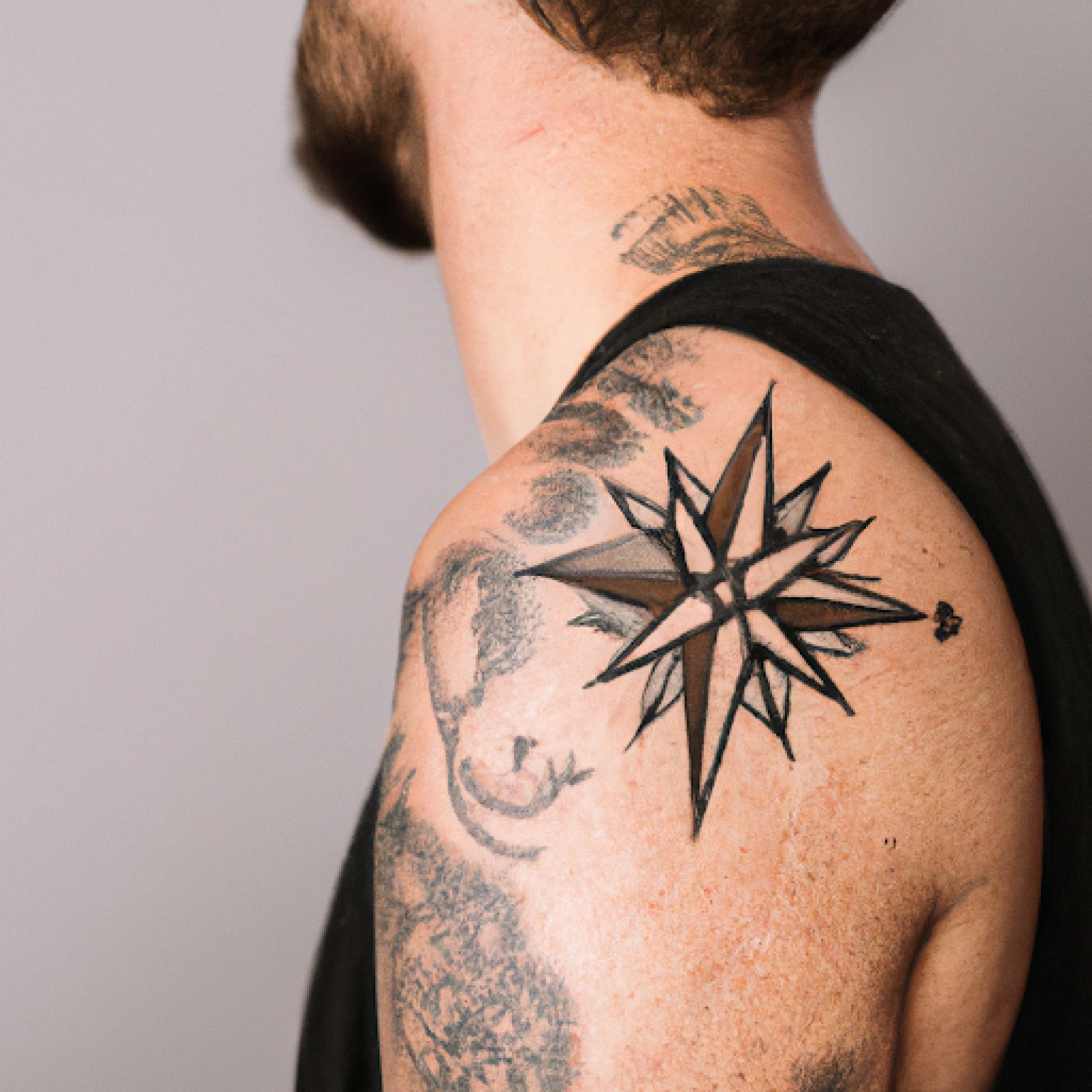 compass tattoos for men 0023