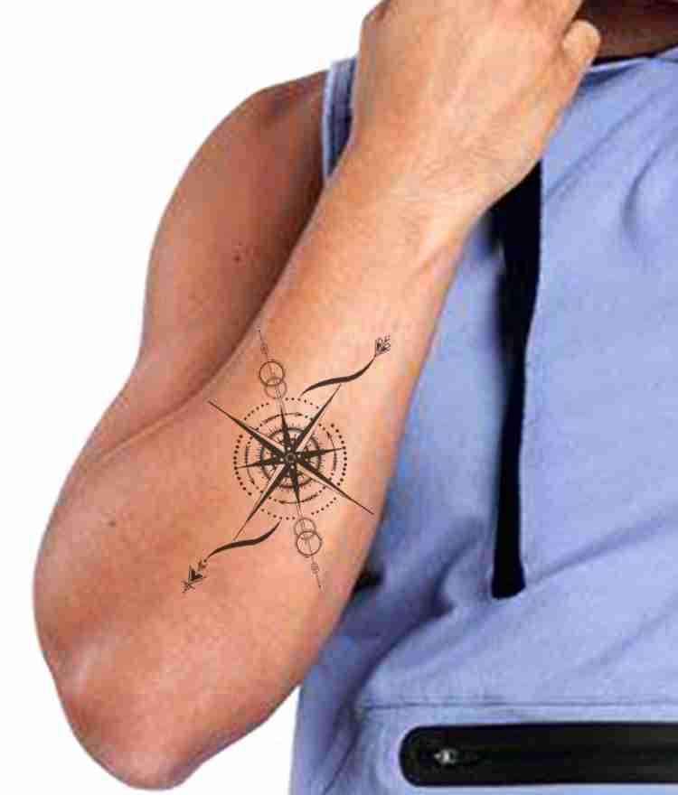 compass tattoos for men 0050