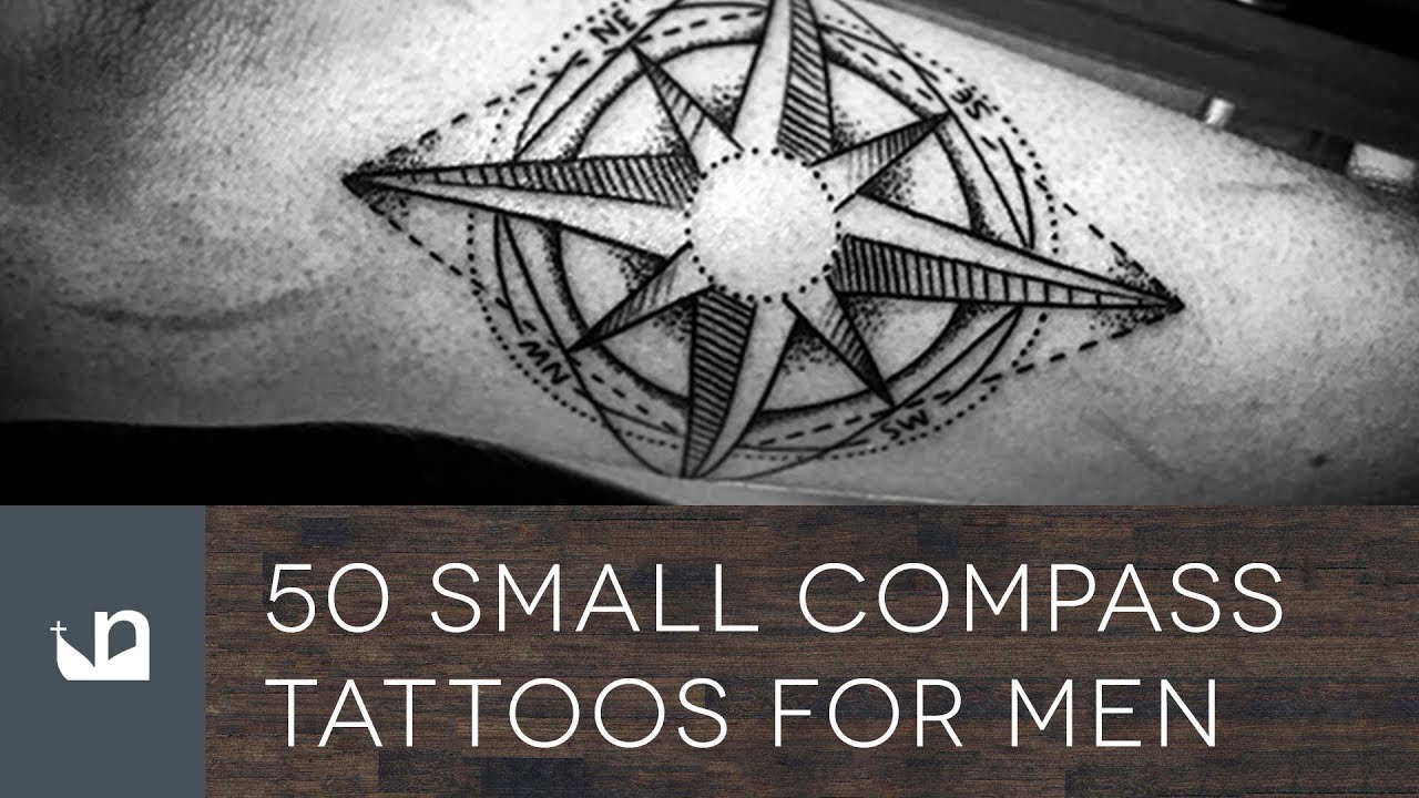 compass tattoos for men 0062