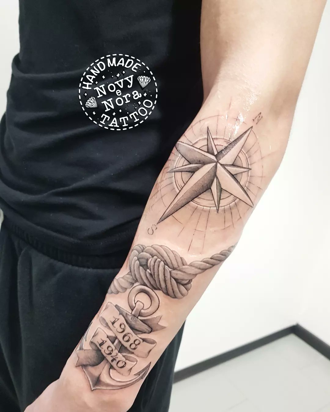 compass tattoos for men 0071