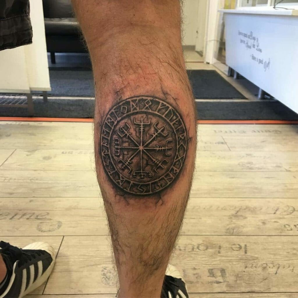 compass tattoos for men 0087