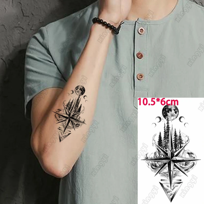 compass tattoos for men 0097