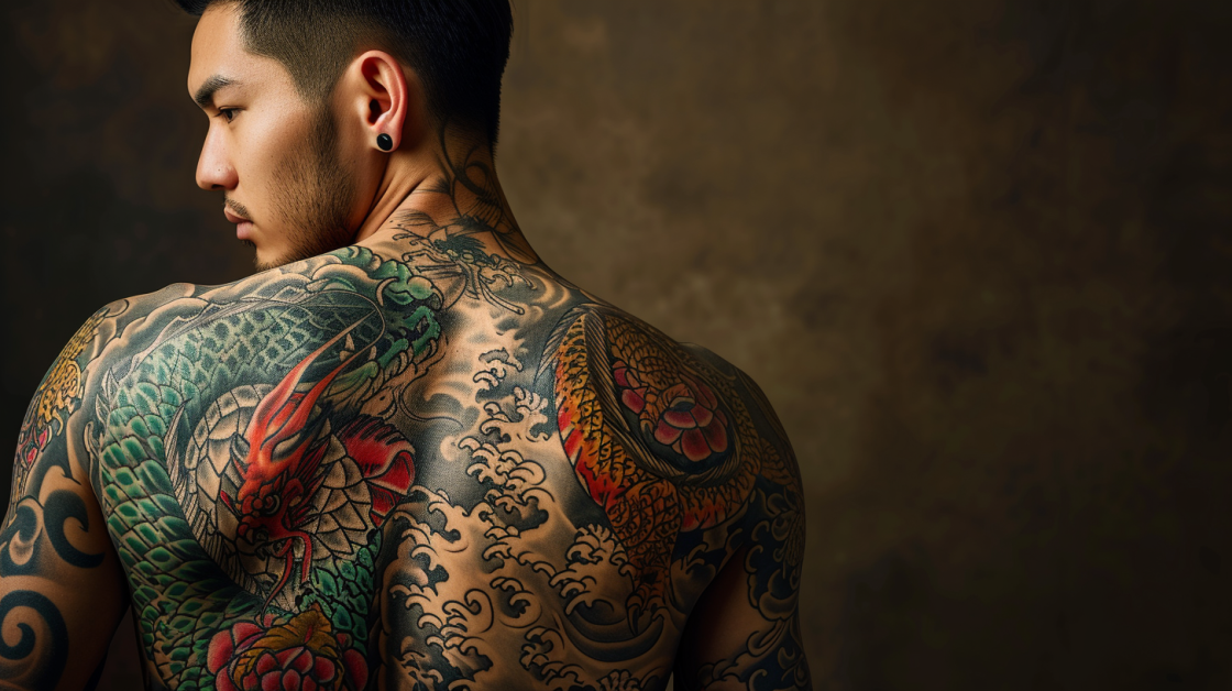 contemporary Japanese tattoos for men