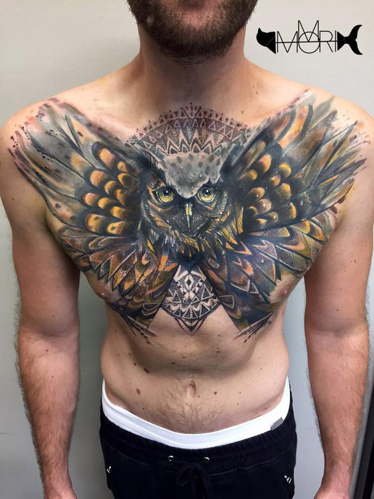 cover up chest tattoos for men 0020