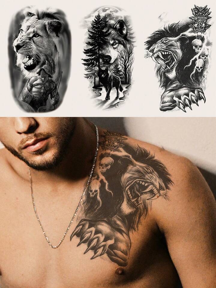 cover up chest tattoos for men 0043