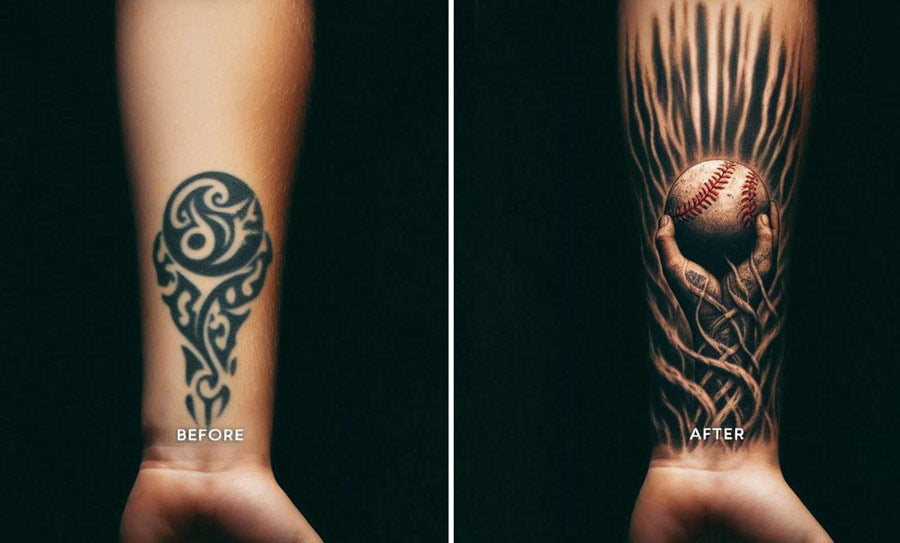 cover up tattoos for men ideas