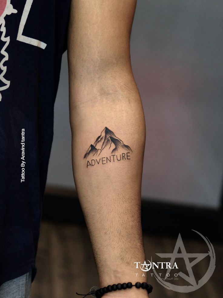 creative adventure tattoos for men inspiration