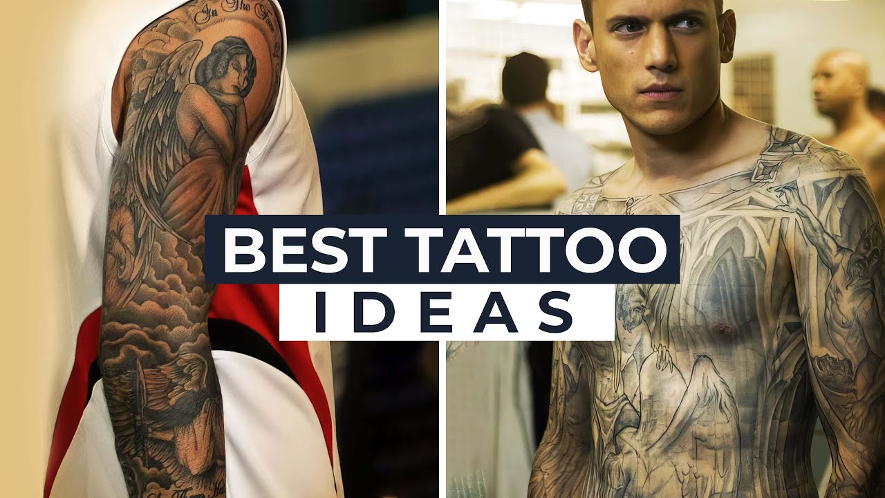 creative bow tattoos for men representations.