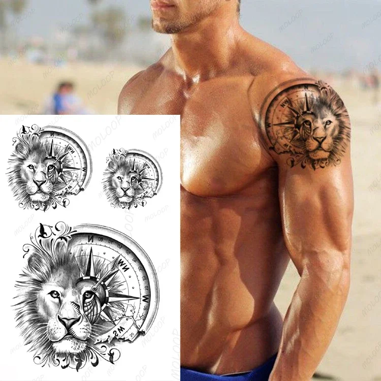 creative clock inner forearm tattoos for men