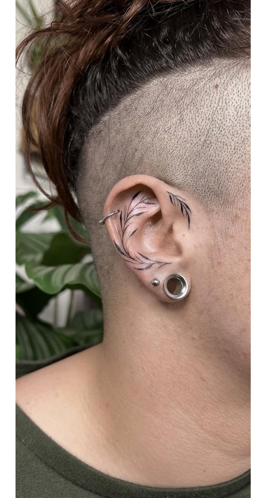 creative ear tattoos for men options