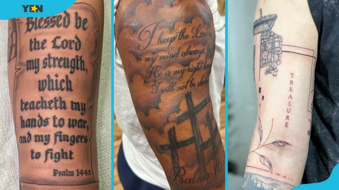 creative faith tattoos for men